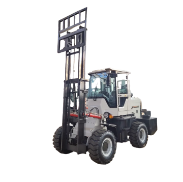 Nissan 4X4 1.8 Tonne All Terrain Forklift with Air Conditioner - Engine Lifting 3000mm-6000mm