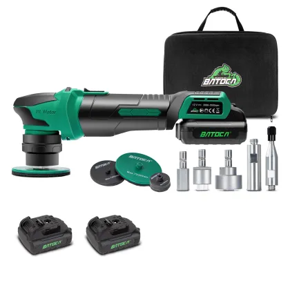 Nano 1.5inch and 3inch Cordless Polishers 12V Rotary and Orbital