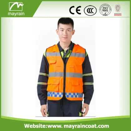 New Foldable Attractive Reflective Printning Safety Vest