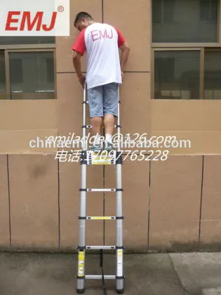 Folding Climb Ladder Aluminium Telescopic Ladder Step Ladder