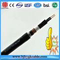 Cable suave 450 / 750V del control ignífugo de goma del silicio