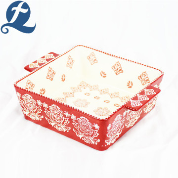 Hot Sale Kitchen Printed Square Baking Pan