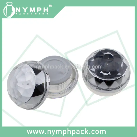 10g ball special shape acrylic skincare cream jar