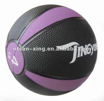 women workout ball