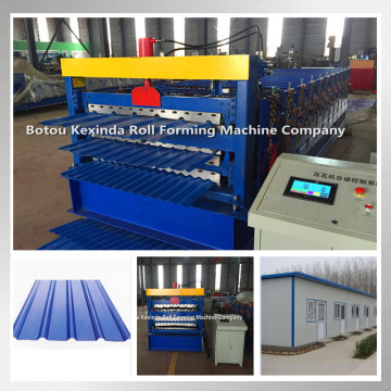 Kexinda three layer roll forming machinery with ce iso certificate