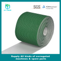 Black Green Pvc Corrugated Cardboard Conveyor Belt