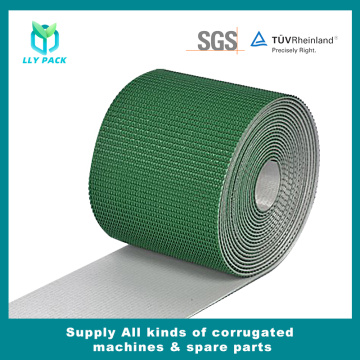 Black Green PVC Corrugated Cardboard Cardboard Belt