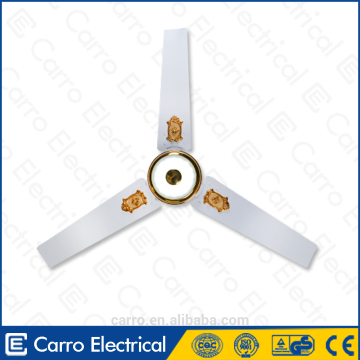 Guangdong factory 56inch DC ceiling fan led light 12V ceiling fans in saudi arabia