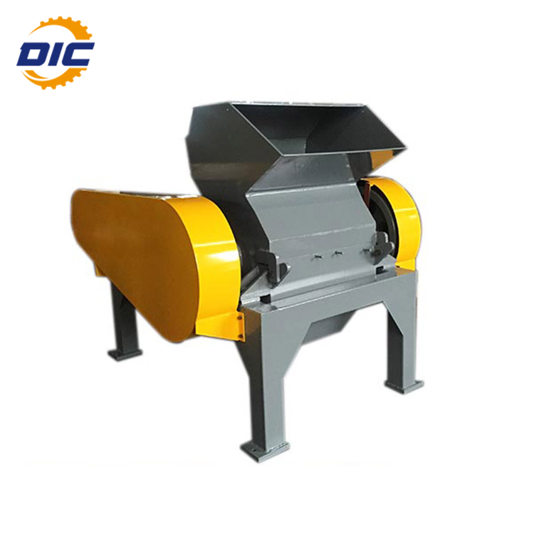 waste plastic rubber crusher machine