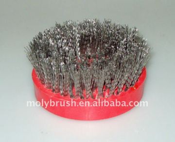Diam.100mm stainless steel disc brush