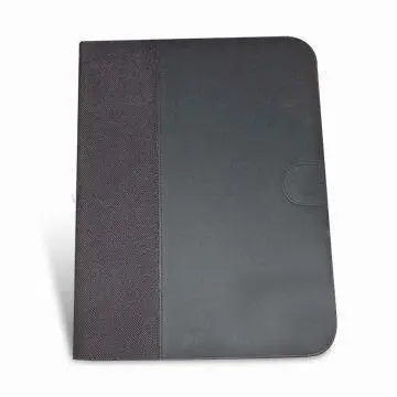 File Folder with Fabric and PVC Leather Cover, Customized Specifications are Accepted