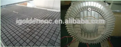 double heads Pneumatic ATC 2 heads cnc router/kitchen cabinet door cnc woodwork machine