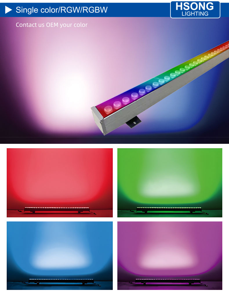 Led Wall Washer Rgb