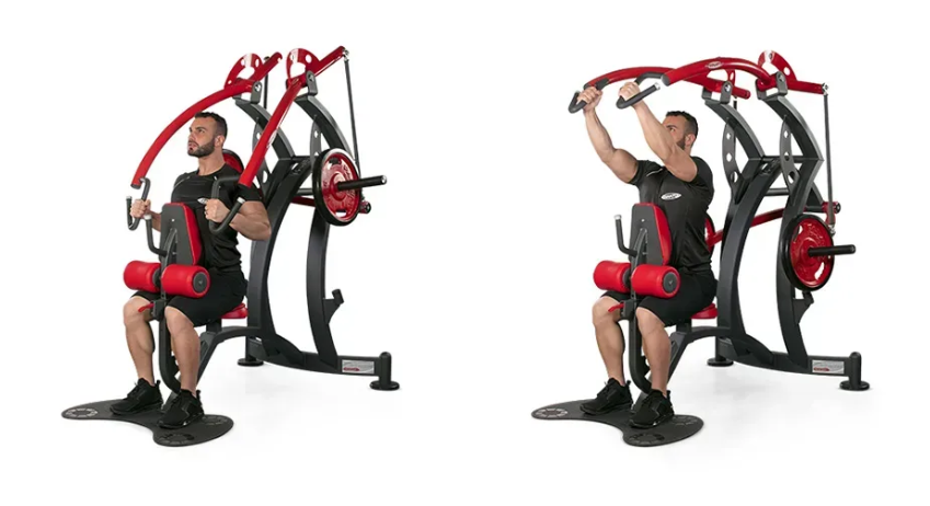 High Row Lat Pull Down