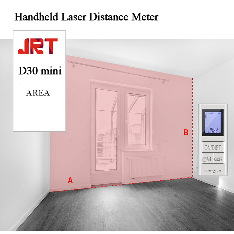 Mini Handheld Laser Distance Meter Area Measure