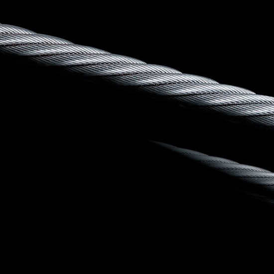 304 7x7 Corde en fil en acier inoxydable 4 mm