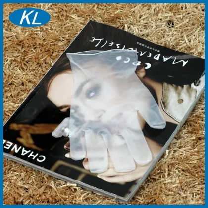 colored dishwashing pvc/vinyl powder free gloves