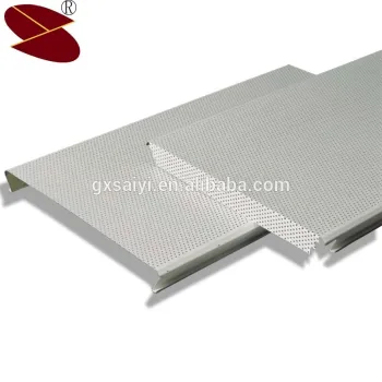 Anti- distortion Eco -friedly building material drop of false strip ceiling