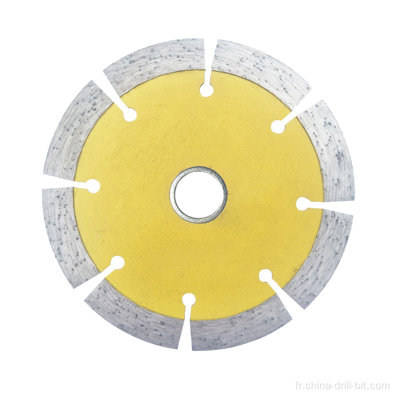 Coupage de diamant de grandes lames de scie circulaire pour le béton