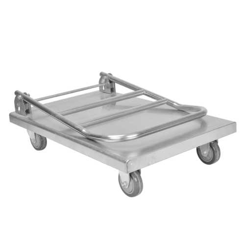 Stainless steel kitchen trolley