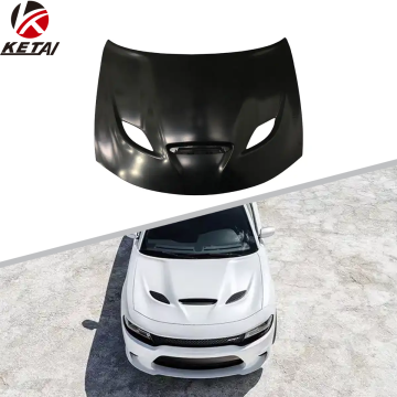 SRT Hellcat Style Sheet Metal Stamping Hood Hood สำหรับ Dodge Charger 2015-2022