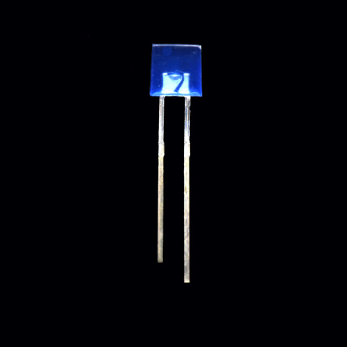 2*5*5mm Carré LED Bleu 465nm Diffusé LED