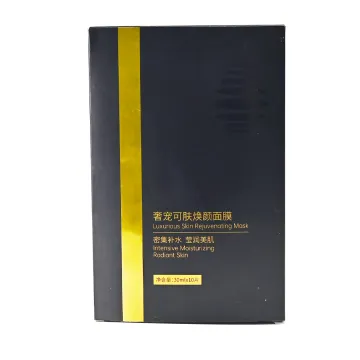 Hot stamping black cardboard custom paper box