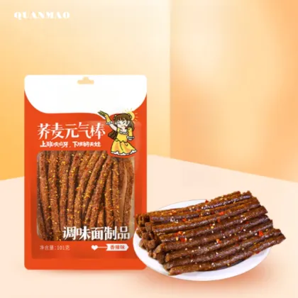 Classic Spicy Gluten & Tofu Skin Snacks – Chewy & Satisfying – Traditional Recipe, Authentic Spicy Flavor