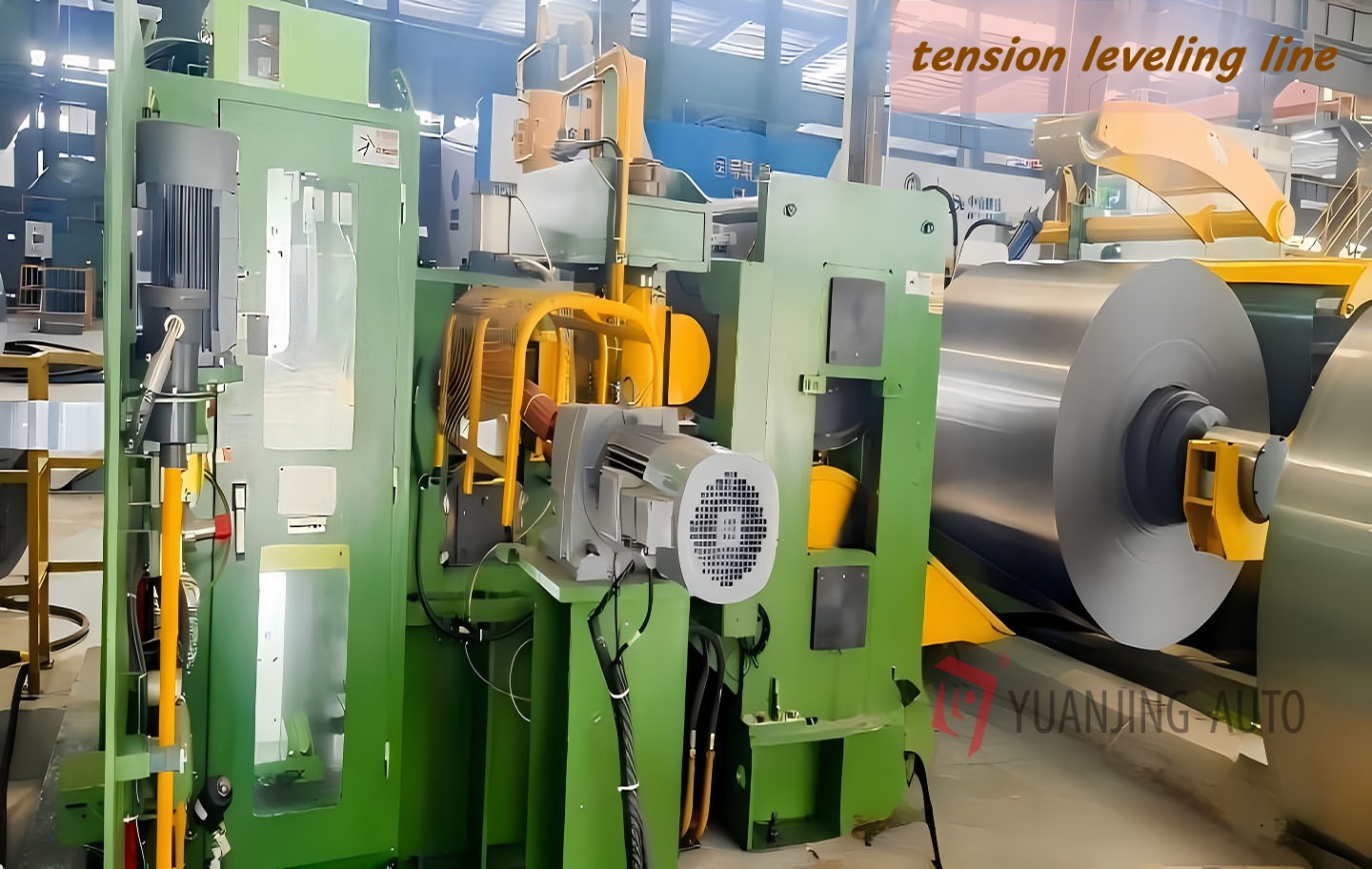 Best sheet straightening machine for metal processing