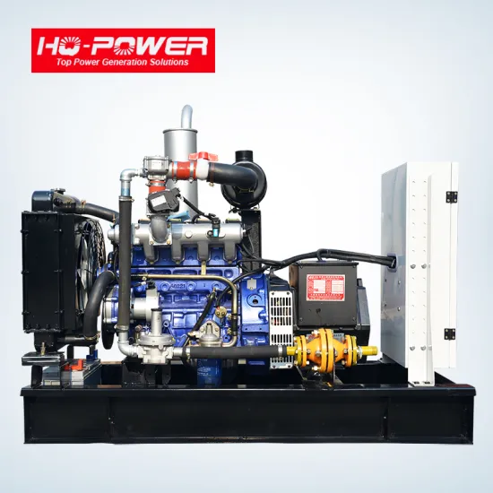 green power biogas electric generator 10-500kw with low fuel consumption