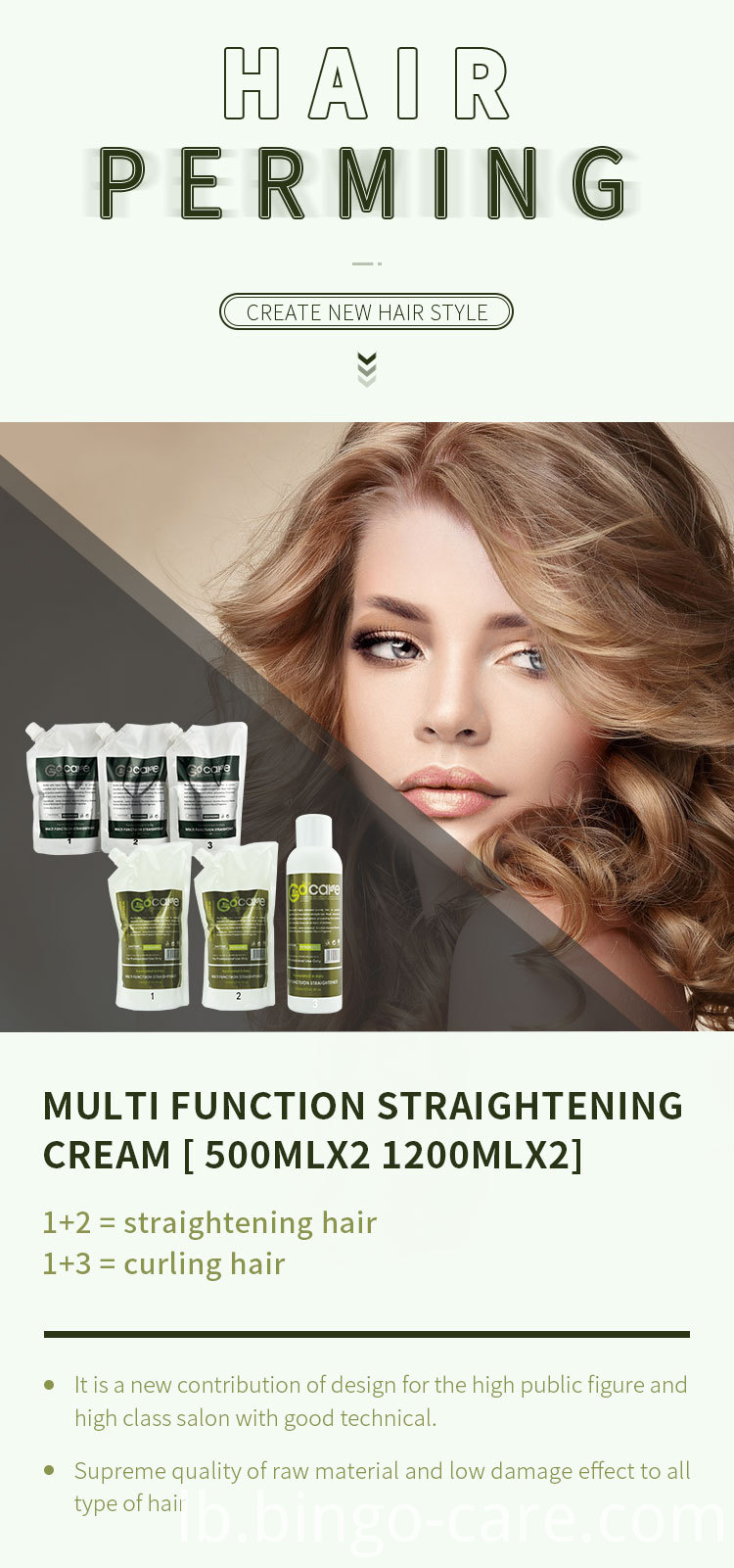 Erfrëschende Shampoing Deep Cleansing Moisture China Fabrikant