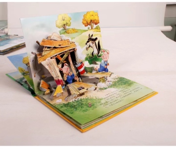 Chhildren's pop-up story book