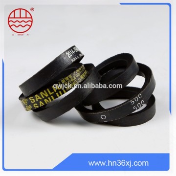 Factory price black customized endless flat rubber belt