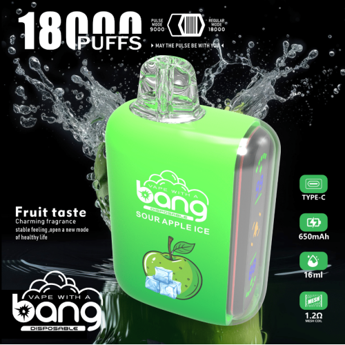 Bang Bang Rocket 18K Puffs Dispose Vape Dispositif