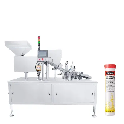 Automatic Tube Filling Machine for Vitamin C Effervescent Tablets
