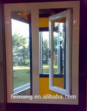 PVC casement window