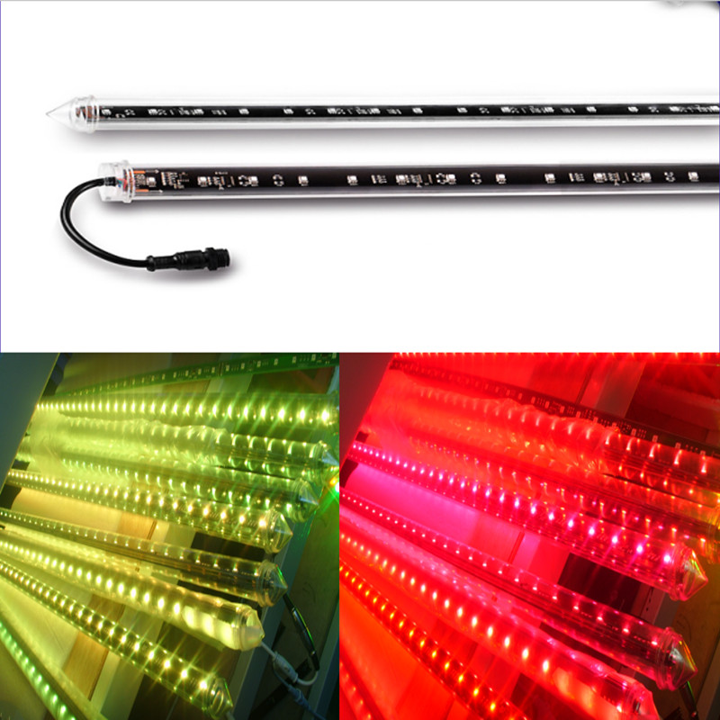 Iluminación intelixente 3D DMX Pixel LED Tube