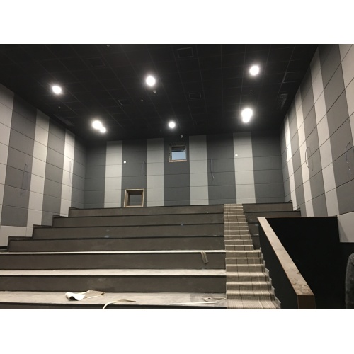 다중 크기와 색상 패브릭 음향 패널
