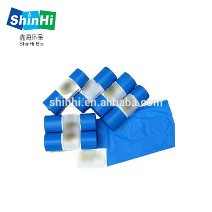 15 Doggy Bags Per Roll Biodegradable Waste Bags