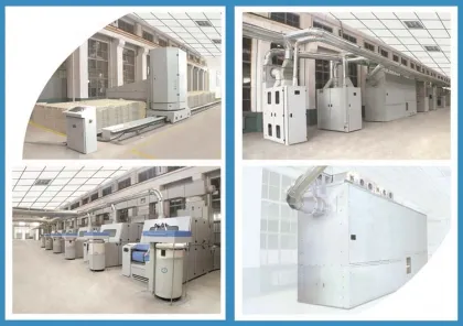 Continuous Dust Suction Device for Textile Spinning Machines