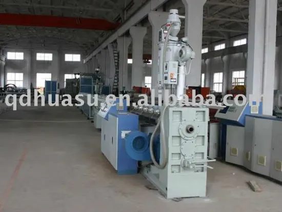 PE Huge Calibre Hollowness Wall Spiral Pipe Extrusion Line