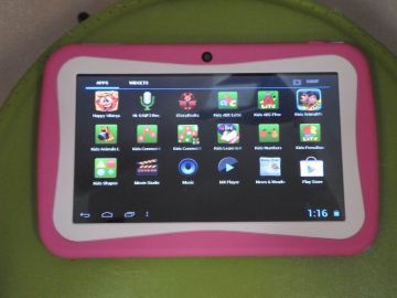 7 Inch Kids Learning Multitouch Tablet Pc Cortex A9 1.2ghz Support 32gb Micro Sd Card