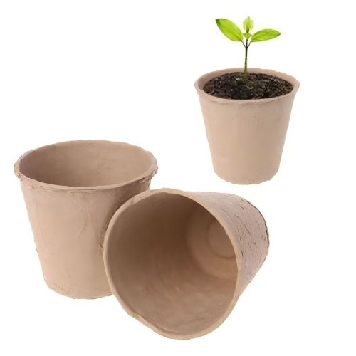 Biodegradable Eco-Friendly Molded Pulp Promedling Pot