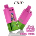 fihp 60K triple 3-in-1 vape ดั้งเดิม