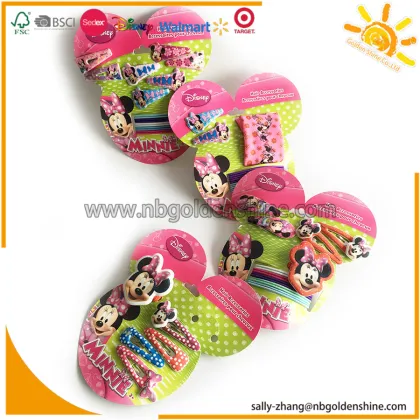 Mickey Mouse Hair Accessory Card