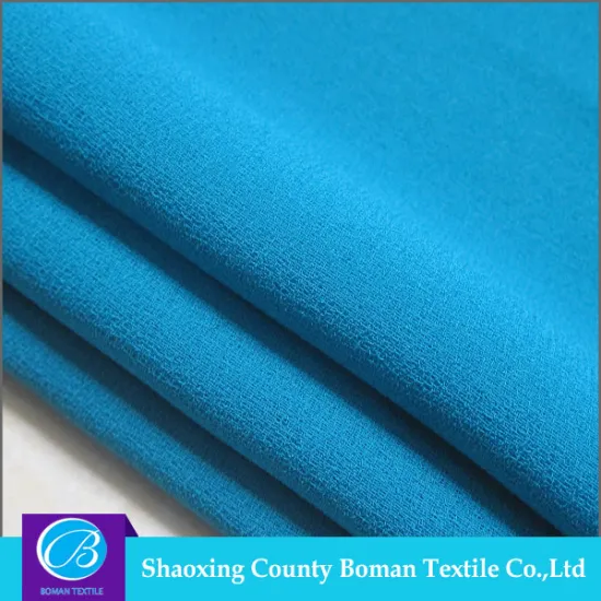 Textile fabrics supplier Latest design Casual Polyester fabric textile chiffon