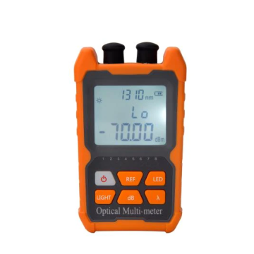 FTTH Fiber Optic Power Meter PON OPM Multi-Function Optical Power Meter with Visual Fault Locator RJ45 Tester