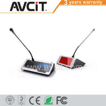 High quality Conference room systems with delegate and voting unit systems