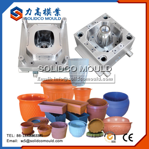 Plastic Injection Flower Pot Mold