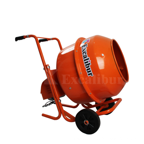 Excalibur Portable Barrow Construction Concrete Mixer with Electric Motor (100L-180L)
